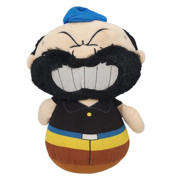 Kellytoy Popeye Classics 2017 Brutus Plush 10" Stuffed Toy Bluto - Picture 1 of 11